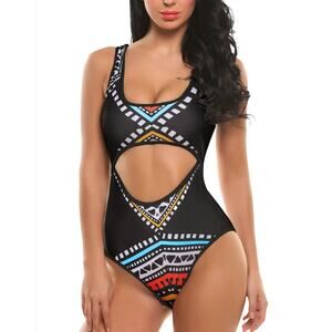 Ekouaer NWT One Piece Swimsuit Monokini Size 3X